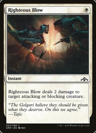 Righteous Blow [Guilds of Ravnica] | Cracking-Singles