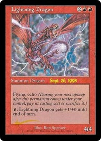 Lightning Dragon [Prerelease Events] | Cracking-Singles