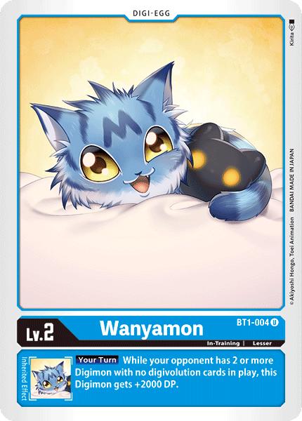 Wanyamon [BT1-004] [Release Special Booster Ver.1.0] | Cracking-Singles