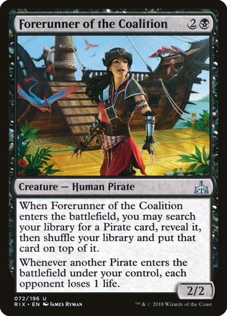 Forerunner of the Coalition [Rivals of Ixalan] | Cracking-Singles