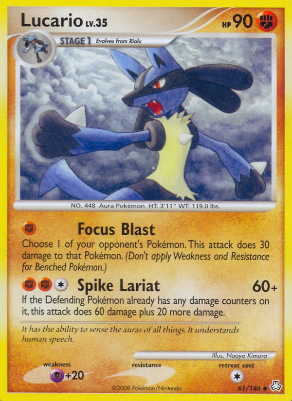 Lucario (61/146) [Diamond & Pearl: Legends Awakened] | Cracking-Singles