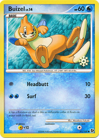 Buizel (61/106) [Countdown Calendar Promos] | Cracking-Singles