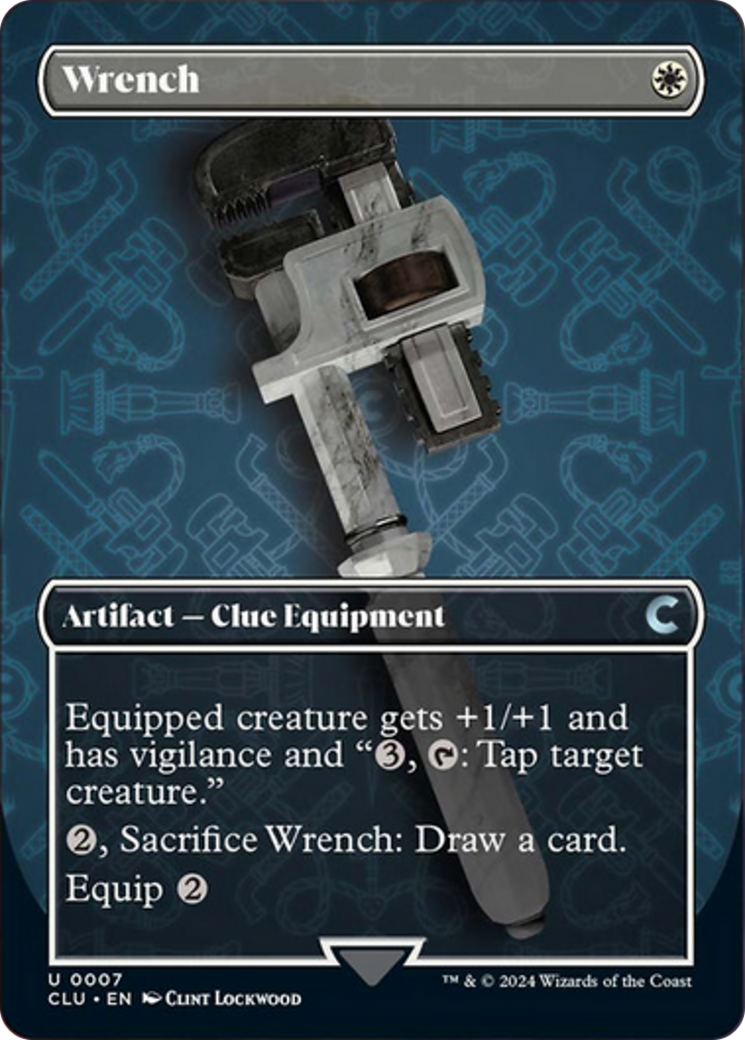 Wrench (Borderless) [Ravnica: Clue Edition] | Cracking-Singles