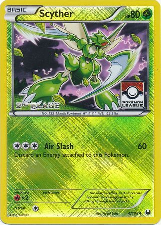 Scyther (4/108) (League Promo 2nd Place) [Black & White: Dark Explorers] | Cracking-Singles