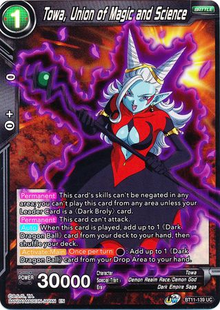 Towa, Union of Magic and Science [BT11-139] | Cracking-Singles