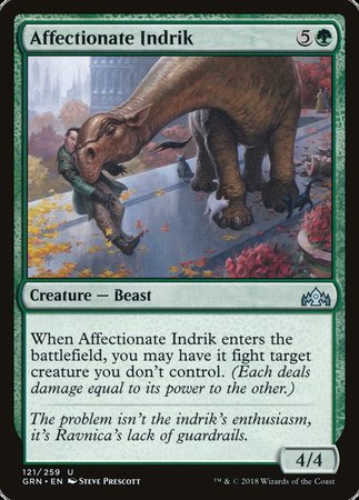 Affectionate Indrik [Guilds of Ravnica] | Cracking-Singles