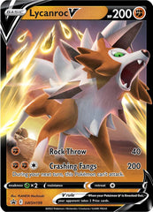 Lycanroc V (SWSH199) [Sword & Shield: Black Star Promos] | Cracking-Singles