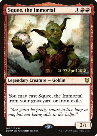 Squee, the Immortal [Dominaria Promos] | Cracking-Singles