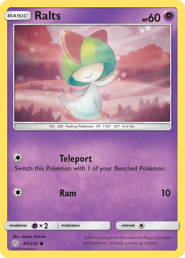 Ralts (80/236) [Sun & Moon: Cosmic Eclipse] | Cracking-Singles