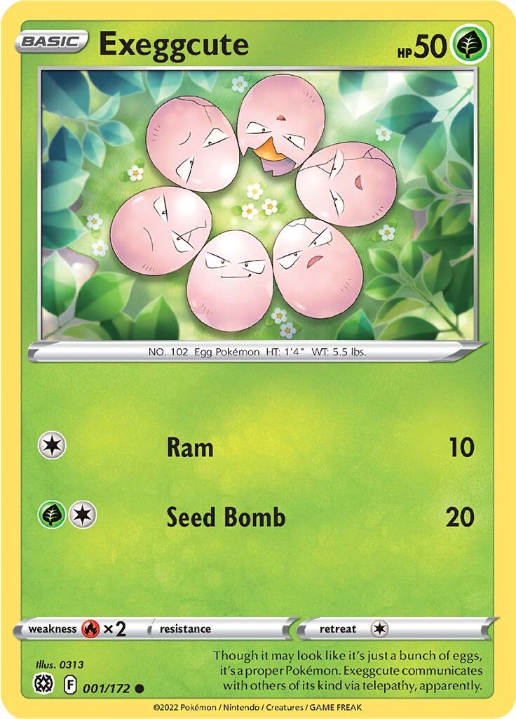 Exeggcute (001/172) [Sword & Shield: Brilliant Stars] | Cracking-Singles