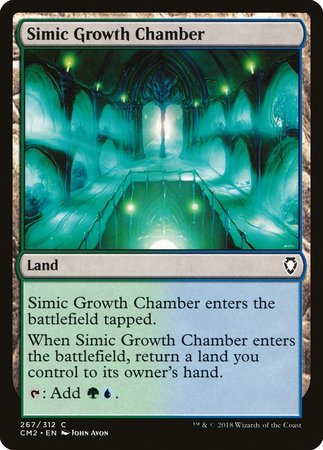 Simic Growth Chamber [Commander Anthology Volume II] | Cracking-Singles