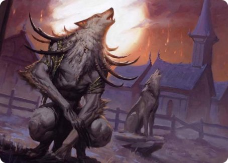 Lord of the Ulvenwald Art Card [Innistrad: Midnight Hunt Art Series] | Cracking-Singles