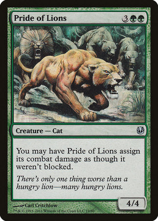 Pride of Lions [Duel Decks: Ajani vs. Nicol Bolas] | Cracking-Singles