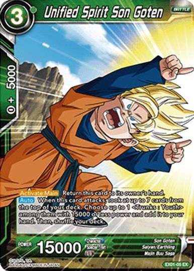 Unified Spirit Son Goten (EX01-05) [Mighty Heroes] | Cracking-Singles