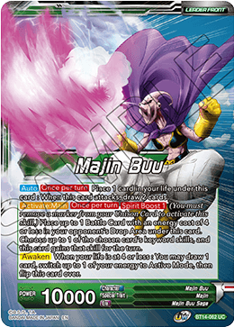 Majin Buu // Majin Buu, Unadulterated Might (BT14-062) [Cross Spirits] | Cracking-Singles