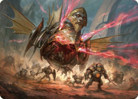 Liberator, Urza's Battlethopter Art Card [The Brothers' War Art Series] | Cracking-Singles