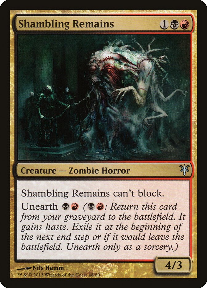 Shambling Remains [Duel Decks: Sorin vs. Tibalt] | Cracking-Singles