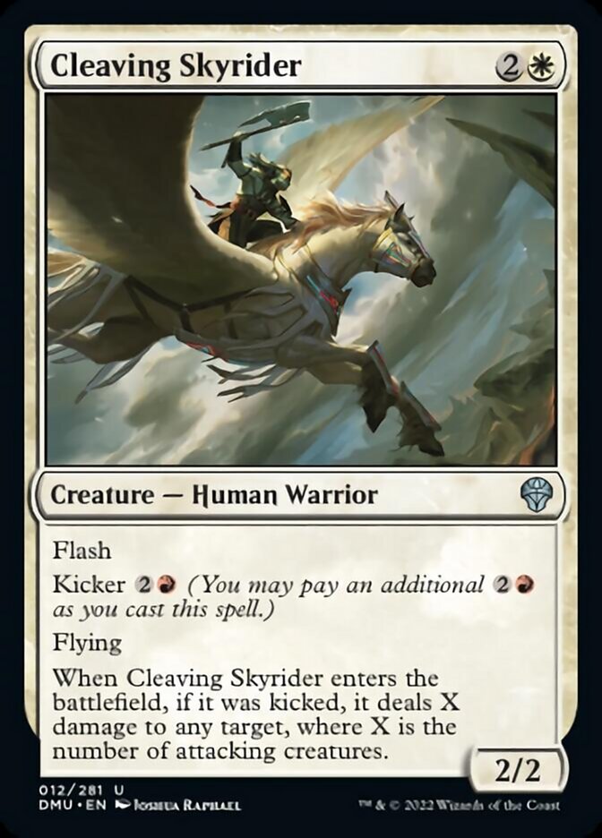 Cleaving Skyrider [Dominaria United] | Cracking-Singles