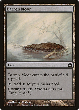 Barren Moor [Commander 2011] | Cracking-Singles