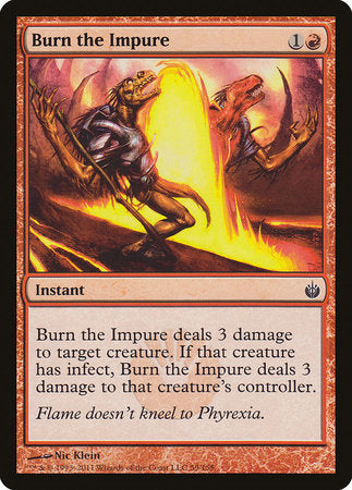 Burn the Impure [Mirrodin Besieged] | Cracking-Singles