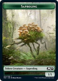 Saproling [Core Set 2021 Tokens] | Cracking-Singles