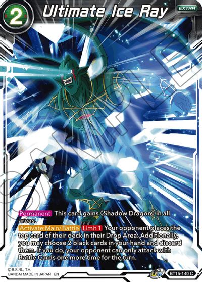 Ultimate Ice Ray [BT15-140] | Cracking-Singles