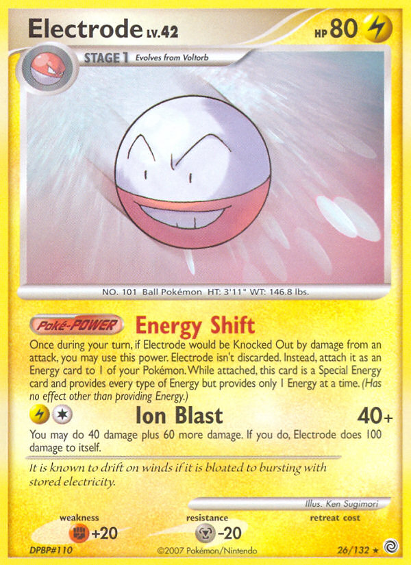 Electrode (26/132) [Diamond & Pearl: Secret Wonders] | Cracking-Singles