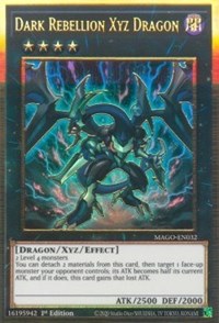 Dark Rebellion Xyz Dragon [MAGO-EN032] Gold Rare | Cracking-Singles