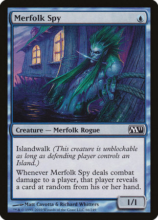 Merfolk Spy [Magic 2011] | Cracking-Singles