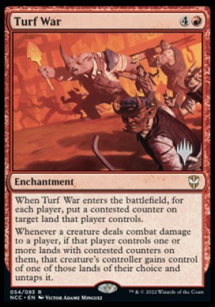 Turf War (Promo Pack) [Streets of New Capenna Commander Promos] | Cracking-Singles