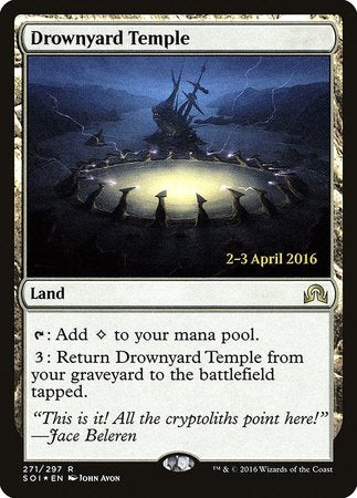 Drownyard Temple [Shadows over Innistrad Promos] | Cracking-Singles