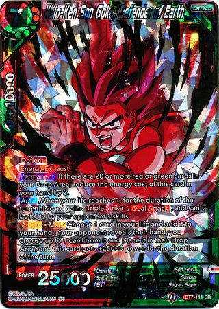 Kaio-Ken Son Goku, Defender of Earth [BT7-111] | Cracking-Singles