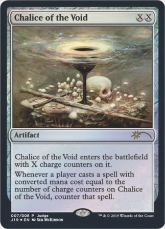 Chalice of the Void [Judge Gift Cards 2019] | Cracking-Singles