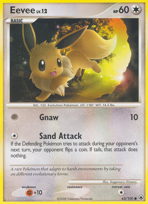 Eevee (63/100) [Diamond & Pearl: Majestic Dawn] | Cracking-Singles