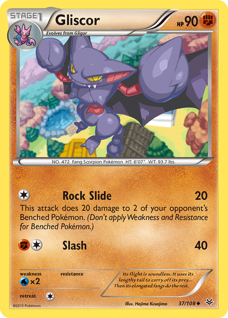 Gliscor (37/108) [XY: Roaring Skies] | Cracking-Singles