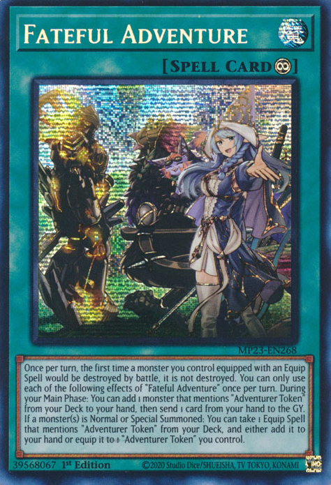 Fateful Adventure [MP23-EN268] Prismatic Secret Rare | Cracking-Singles