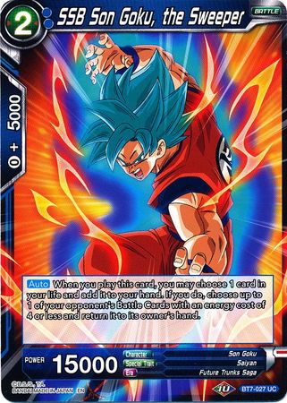 SSB Son Goku, the Sweeper [BT7-027] | Cracking-Singles