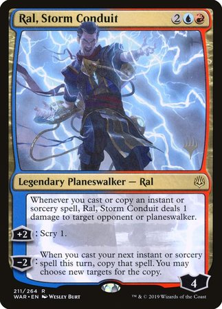 Ral, Storm Conduit [War of the Spark Promos] | Cracking-Singles