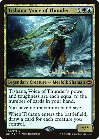 Tishana, Voice of Thunder [Ixalan Promos] | Cracking-Singles