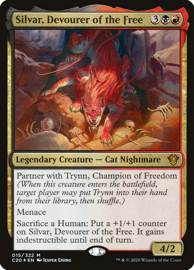 Silvar, Devourer of the Free [Commander 2020] | Cracking-Singles