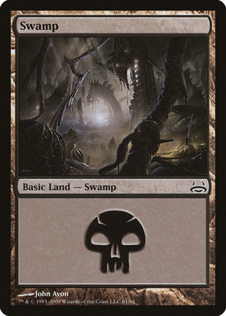 Swamp (61) [Duel Decks: Divine vs. Demonic] | Cracking-Singles