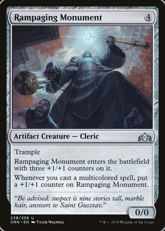 Rampaging Monument [Guilds of Ravnica] | Cracking-Singles