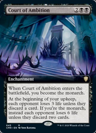 Court of Ambition (Extended Art) [Commander Legends] | Cracking-Singles