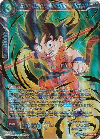 Son Goku, Nimbus Master [DB3-003] | Cracking-Singles