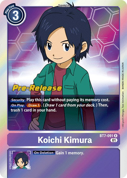 Koichi Kimura [BT7-091] [Next Adventure Pre-Release Cards] | Cracking-Singles