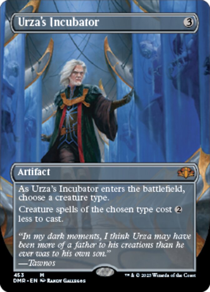 Urza's Incubator (Borderless Alternate Art) [Dominaria Remastered] | Cracking-Singles