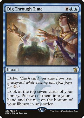 Dig Through Time [Khans of Tarkir Promos] | Cracking-Singles