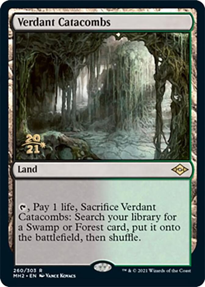 Verdant Catacombs [Modern Horizons 2 Prerelease Promos] | Cracking-Singles