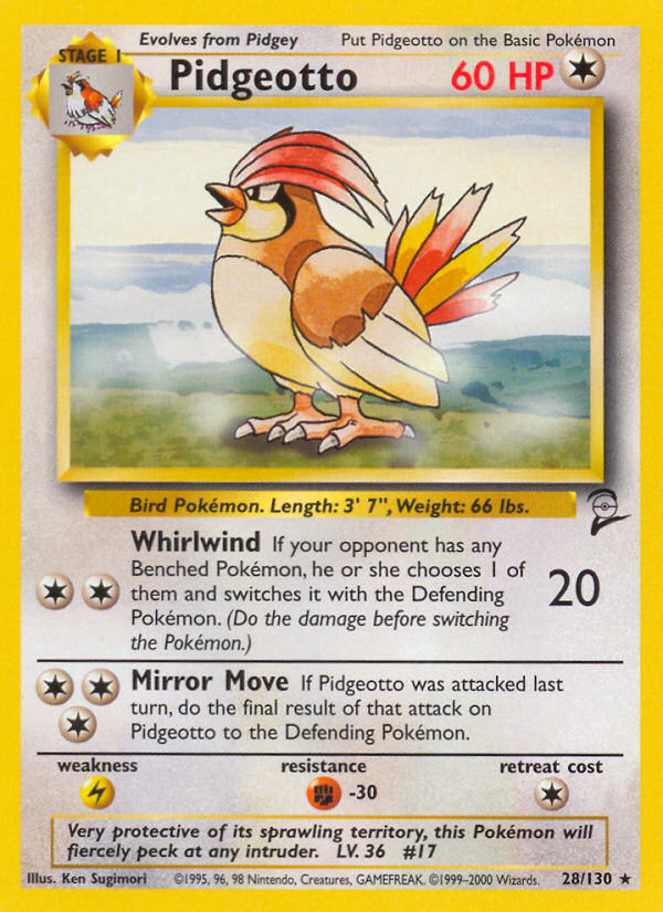 Pidgeotto (28/130) [Base Set 2] | Cracking-Singles