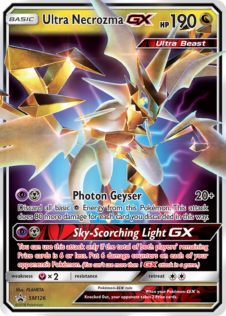 Ultra Necrozma GX (SM126) [Sun & Moon: Black Star Promos] | Cracking-Singles